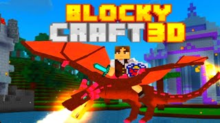 Blocky craft 3D Game  How To Play  Android Gameplay [upl. by Atcele]