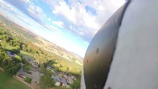 Huge plane almost flies into tree Must Watch rc remotecontrol rcplane [upl. by Idnym]