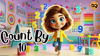 Count 10100  Count by 10 Song  Nursery Rhymes VEVE TV [upl. by Lea]