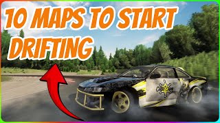 10 MAPS TO GET INTO DRIFTING TODAY 🚗💨 [upl. by Kushner732]