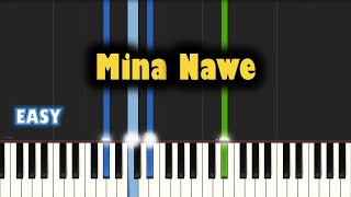 Soa Mattrix Mashudu  Mina Nawe  EASY PIANO TUTORIAL by SAPiano [upl. by Vale]