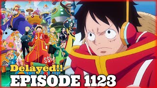 One Piece Episode 1123 Delayed [upl. by Naesed]