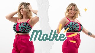 Fun Comfortable amp WIREFREE Bralettes for a Fuller Bust  Molke Review [upl. by Fitzger]