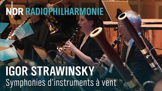 Strawinsky quotSymphonies d’instruments à ventquot mit Andrew Manze  NDR Radiophilharmonie [upl. by Asilram]