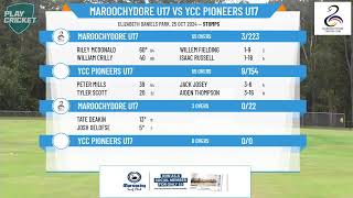 MAROOCHYDORE U17 v YCC Pioneers U17 [upl. by Natanoy]