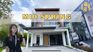 Hot🔥New Show Unit🏡 Mio Spring Gamuda Cove near Cyberjaya  Type D  26x65  2518sqft  41R4B😍 [upl. by Ynehteb]