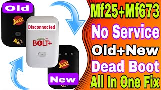 Jazz Mf673 Zong Mf25 No Service Fix Old And New Dead boot 9008 900E Fix Unlock All Sims [upl. by Gesner]