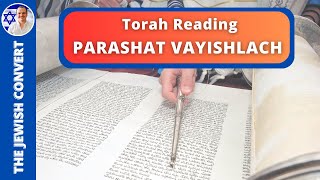 PARASHAT VAYISHLACH  Torah Reading in Hebrew amp English Translation  TORAH STUDY [upl. by Neisa79]