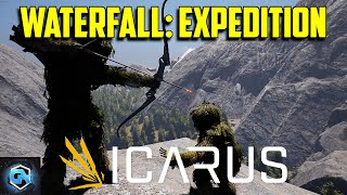 Icarus Waterfall Expedition Mission Guide First Riverlands Biome Quest Walkthrough [upl. by Mayes]