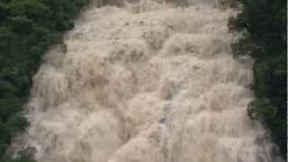 Wentworth Falls Blue Mountains Australia in Flood [upl. by Hsirahc]