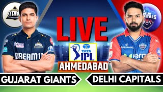 IPL 2024 Live GT vs DC Live Match  IPL Live Score amp Commentary  Gujarat vs Delhi Live Match [upl. by Yreva]