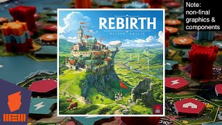 SPIEL Essen 24 Game Preview Rebirth [upl. by Nref]