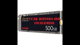 SanDisk Extreme Pro NVMe incelemesi [upl. by Aikemit569]