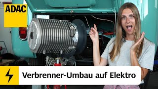 EAuto Umbau Verbrenner auf Elektro  Unter Strom – Einfach Elektromobilität  71  ADAC [upl. by Allianora]