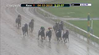 Apr 13 2019 The Oaklawn Handicap [upl. by Adlesirhc]