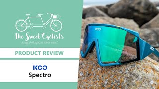 KOO Spectro BORA Oversized Cycling Sunglasses Review  feat Ventilated Lens  Adjustable Nose Pad [upl. by Christean]