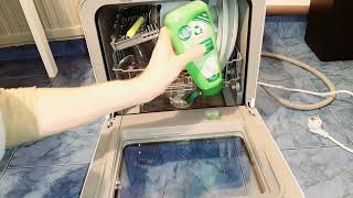 OVERVIEW amp 1st USE Klarstein Amazonia Mini Dishwasher  Mini Zmywarka [upl. by Erodasi]