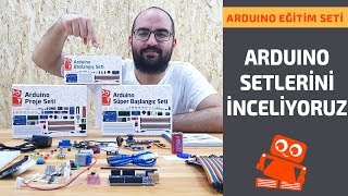 Arduino Setlerini İnceliyoruz  Arduino Öğrenmenin En Kolay Yolu Burada [upl. by Alcine]