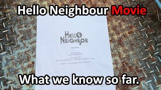 The Hello Neighbour MOVIE  What we know so far [upl. by Lindgren]