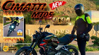 TEST RIDE  NEW CIMATTI MT05🚨2024  مطور بلا بيرمي في المغرب 🇲🇦❤️‍🔥 [upl. by Aiem]