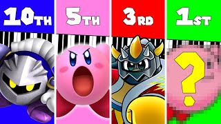 Top 10 Most Famous Kirby Music [upl. by Arimlede]