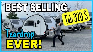 2022 nuCamp Tab 320 S Boondock The BEST SELLING TEARDROP TRAILER on the Market [upl. by Barthelemy242]