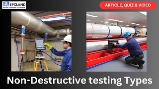 Non Destructive testing Types [upl. by Mharba]