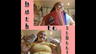 Back to schoolHaul fournitures scolaires 20222023 [upl. by Dunlavy704]