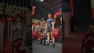 620kg1367lb tandem deadlift with ssjbobb  Is this the heaviest deadlift on a power bar ever [upl. by Gwenora]