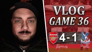 ARSENAL 4 v 1 CRYSTAL PALACE  LIFE AFTER ALEXIS  MATCHDAY VLOG [upl. by Ennaxxor]