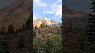 Mt Rainier timelapse mountains volcano sunrise scenery nature travel traveling [upl. by Schultz]