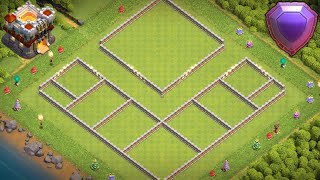 Doce Diseño Ayuntamiento 11  Th11  Subida De Copas Clash of Clans [upl. by Boice]