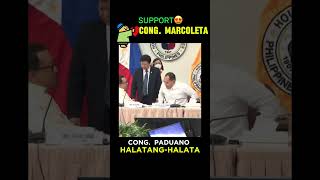 CONG Marcoleta Pinasuko si Cong Paduano [upl. by Bj459]