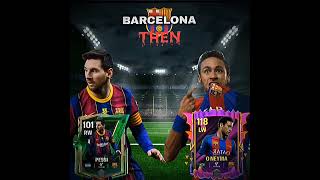 Barca Now Vs Then ☠ fc25 fifamobile barcelona football fcmobile [upl. by Baumbaugh46]