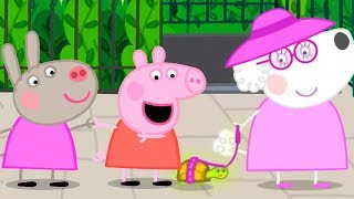 Peppa Pigs Holiday in Paris with Delphine Donkey  Peppa Pig Official Family Kids Cartoon [upl. by Adnarom]