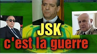 JSK ALGERIE CEST LA GUERRE A LA JEUNESSE SPORTIVE DE KABYLIE [upl. by Aile]