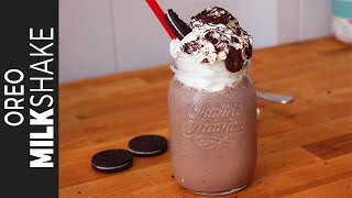 ওরিও মিল্ক শেক  Oreo Milkshake Recipe  How To Make Oreo Milkshake at Home [upl. by Sivia723]