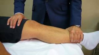 Valgus Stress Test for MCL of the knee [upl. by Eselrahc]