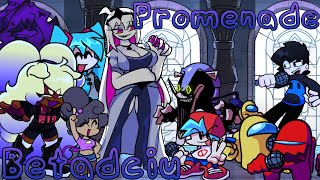 Promenade But Everyone Sings it FNF [upl. by Ycniuqed]