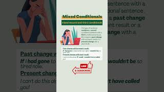 THE CONDITIONALS  Mixed Conditional Check your grammar learnenglish b2english advancedenglish [upl. by Aitnwahs]