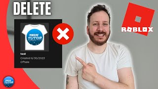 How To Delete TShirts On Roblox [upl. by Vick199]