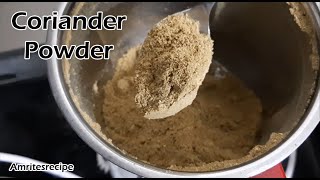 How to make Coriander Powder at Home  Coriander dhania Powder Recipe at home [upl. by Erdreid]