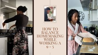 How To Balance Homemaking While Working A 9  5  🎁 Free EBook amp Private Video Teaching [upl. by Ibbor]