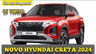 NOVO SUV HYUNDAI CRETA 15 TURBO [upl. by Maisey]