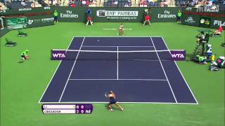 Li Na VS Dominika Cibulkova  Full Highlights  WTA Indian Wells  March 14 2014 [upl. by Gudren449]