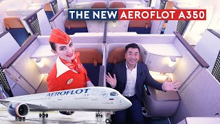 The First Aeroflot A350 Delivery [upl. by Hicks]