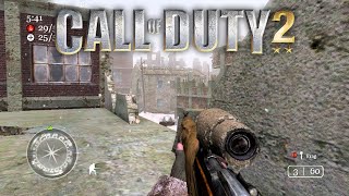 Playing Call of Duty 2 in 2024 Xbox 360 Multiplayer Gameplay [upl. by Yc]