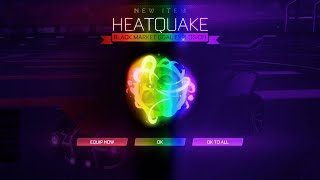 I GOT THE NEW HEATQUAKE GOAL EXPLOSION IN ROCKET LEAGUE  BEST GOAL EXPLOSION [upl. by Tatianna]