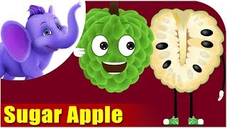 Sugar Apple  Fruit Rhyme [upl. by Bussey]