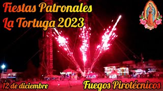 Fuegos Pirotécnicos  Fiestas Patronales La Tortuga 2023  12 de diciembre [upl. by Havstad]